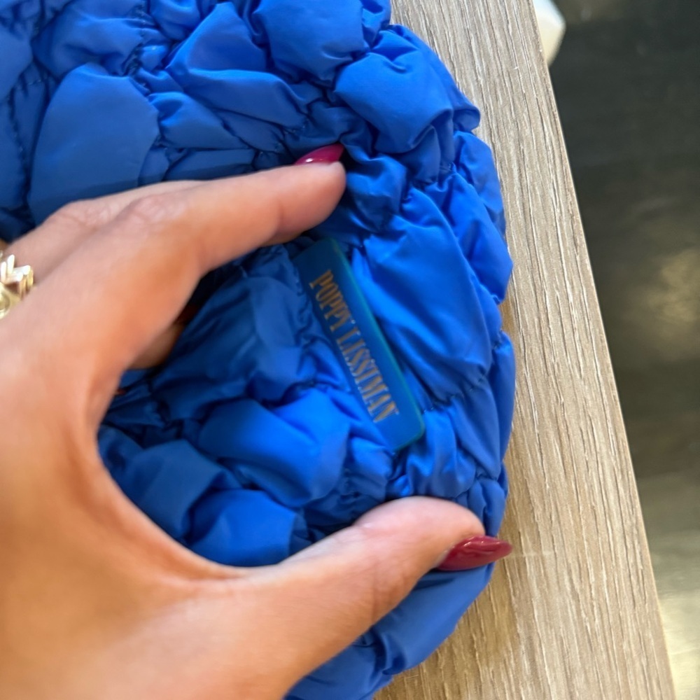 Poppy Lissiman Puff Bag - Blue - Picture 3 of 5